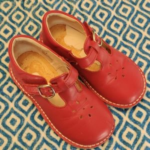 L'Amour red leather dress shoes